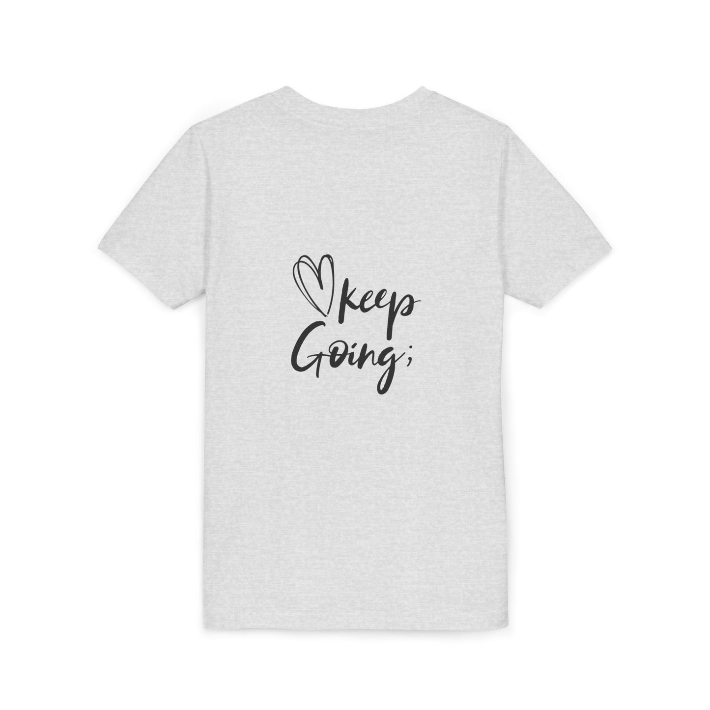 Inspiring Youth Tee: You Matter, Keep Going - Motivational T-Shirt for Kids, Positive Vibes, Birthday Gift, Back-to-School, Everyday Wear