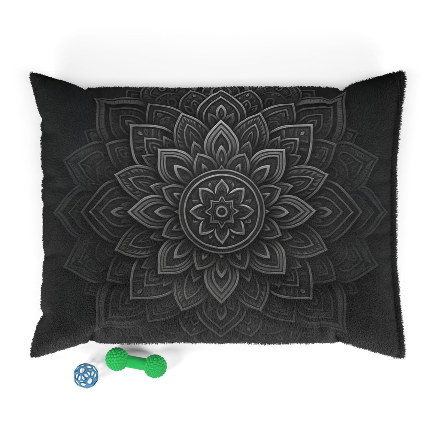 Zen in Black and White Pet Bed