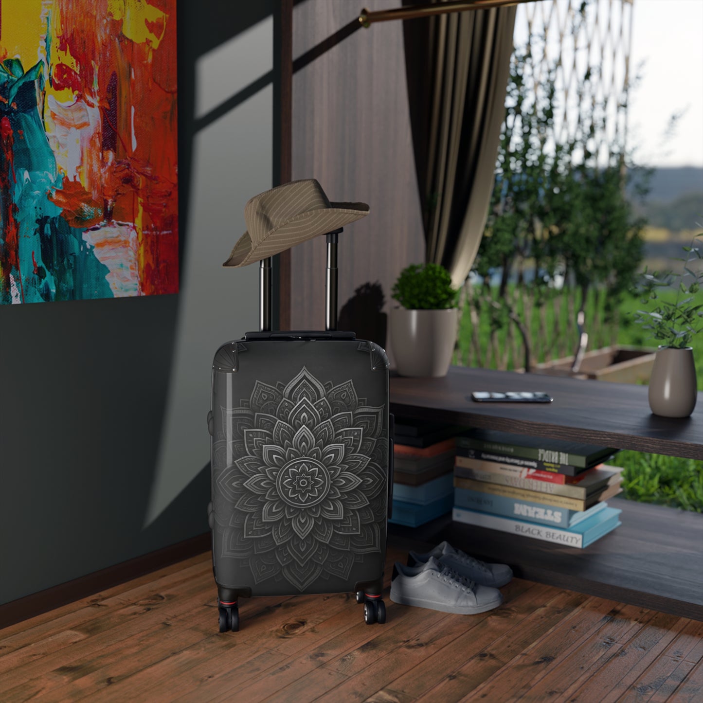 Zen in Black & White Luggage