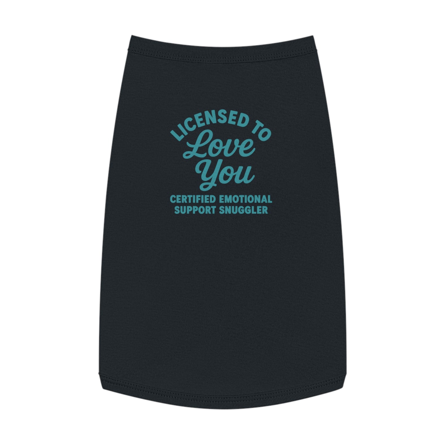 "Licensed to Love You" Pet Tank Top