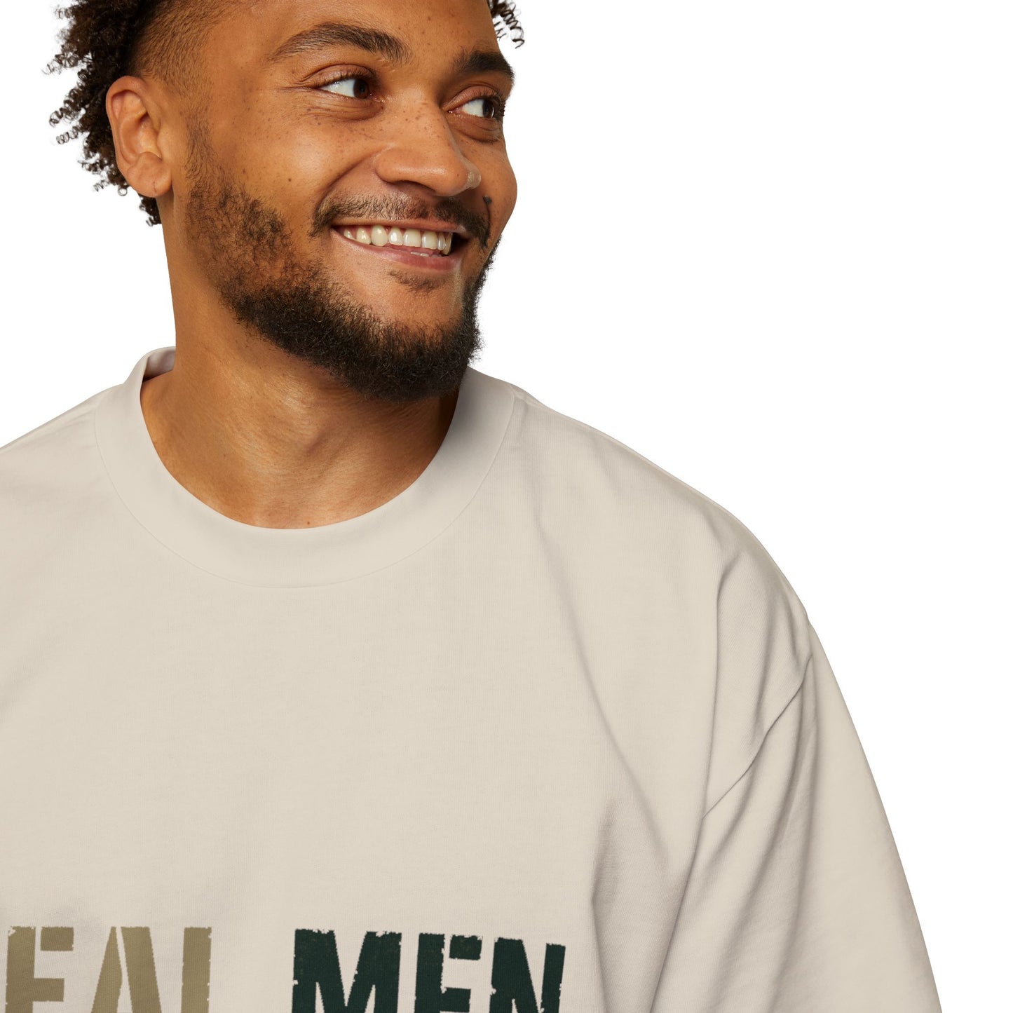 Real Men Real Feelings Oversized Tee