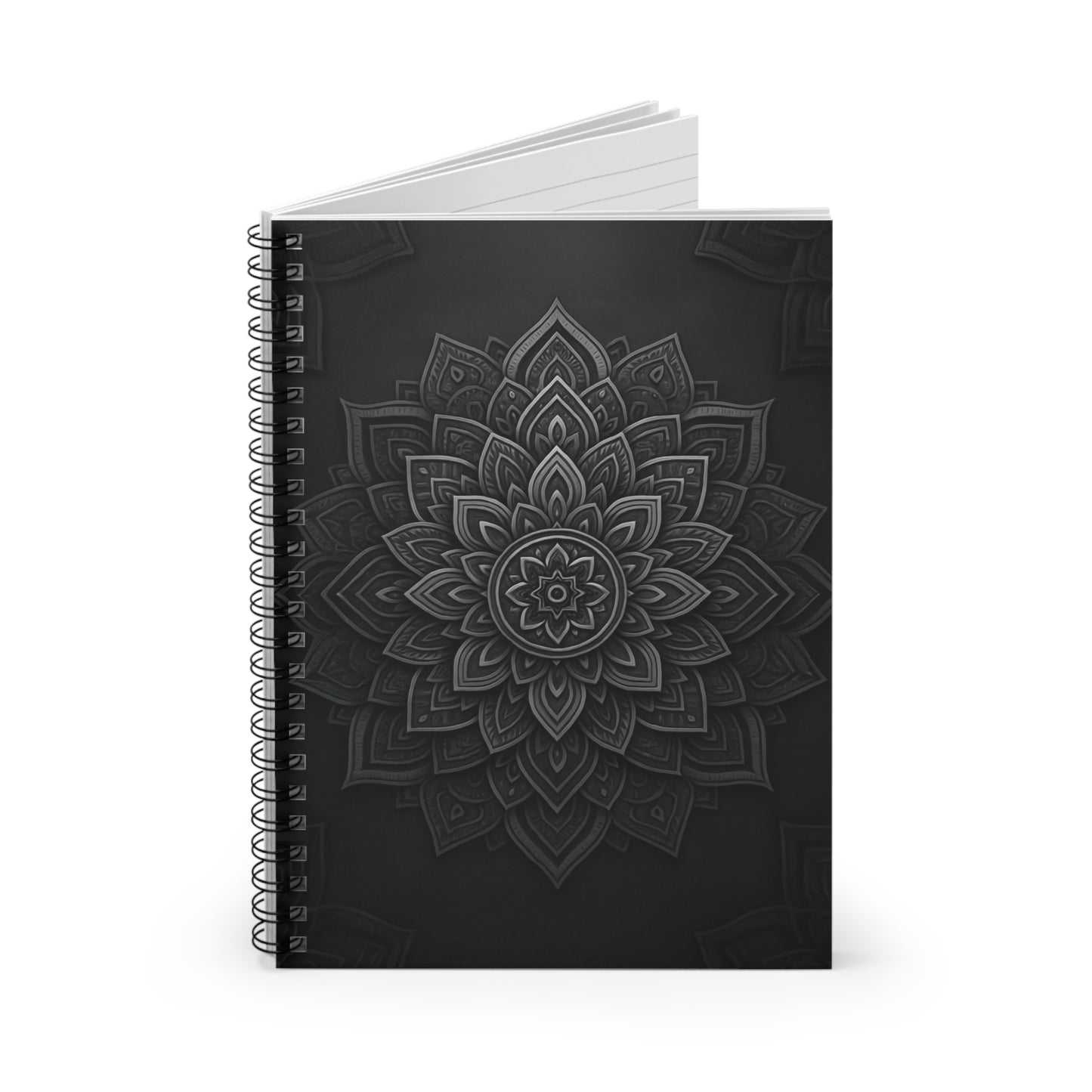 Zen in Black & White Spiral Notebook