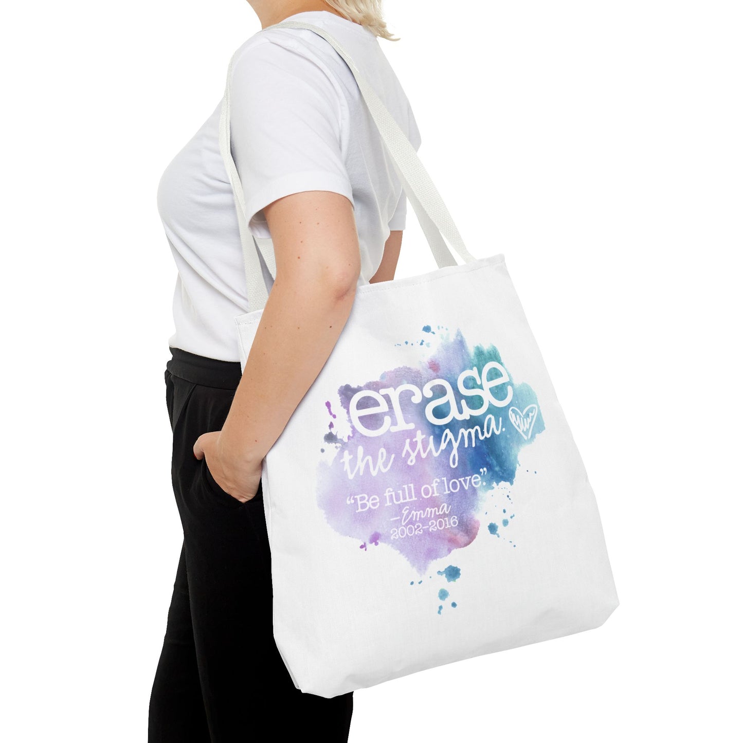 Erase the Stigma Tote Bag