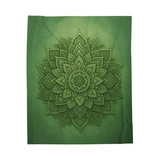 Sage Strength Plush Blanket