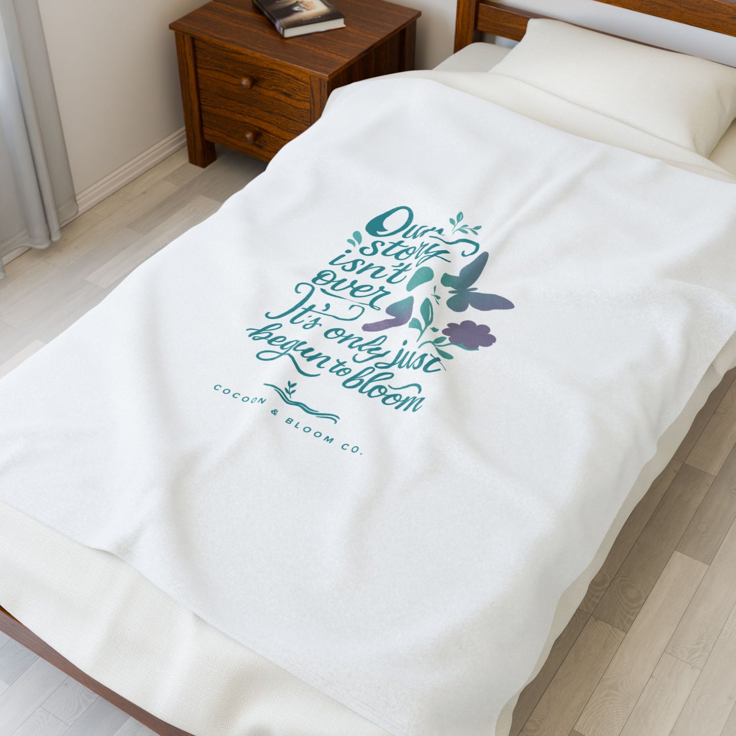 Our Story Isn't Over; Plush Blanket