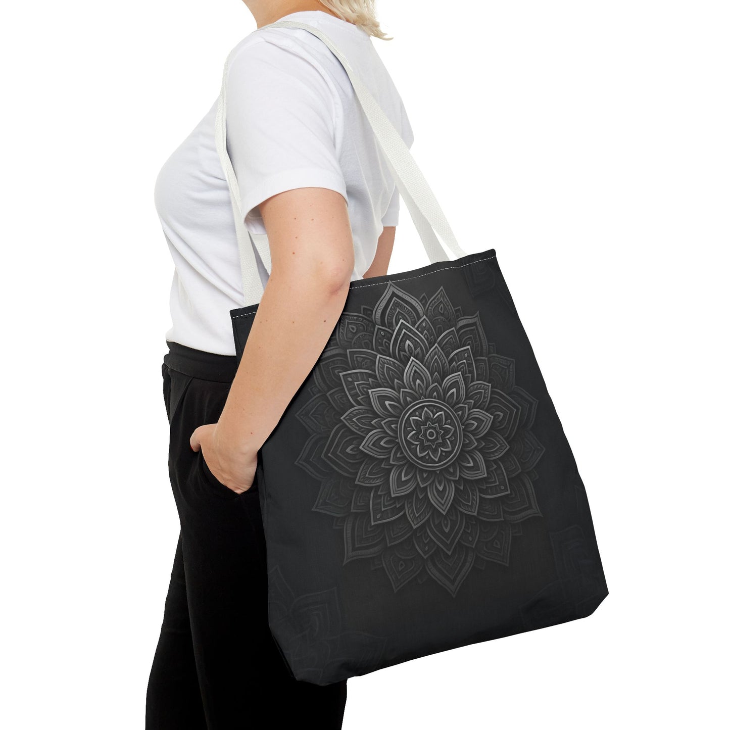 Zen in Black & White Tote Bag