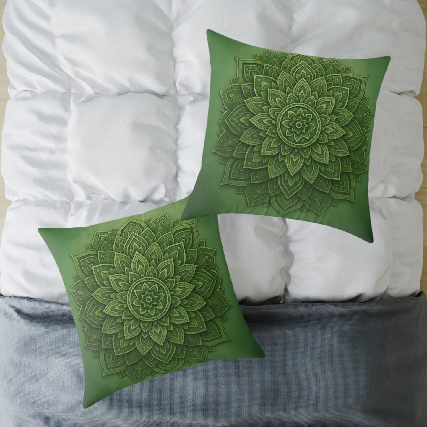 Sage Strength Mandala Pillow