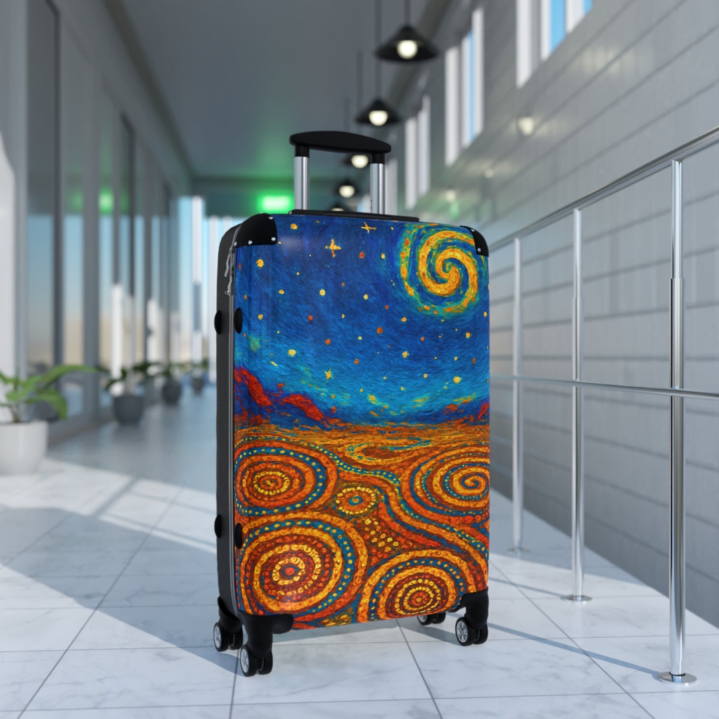 Sacred Patterns Spinner Suitcase