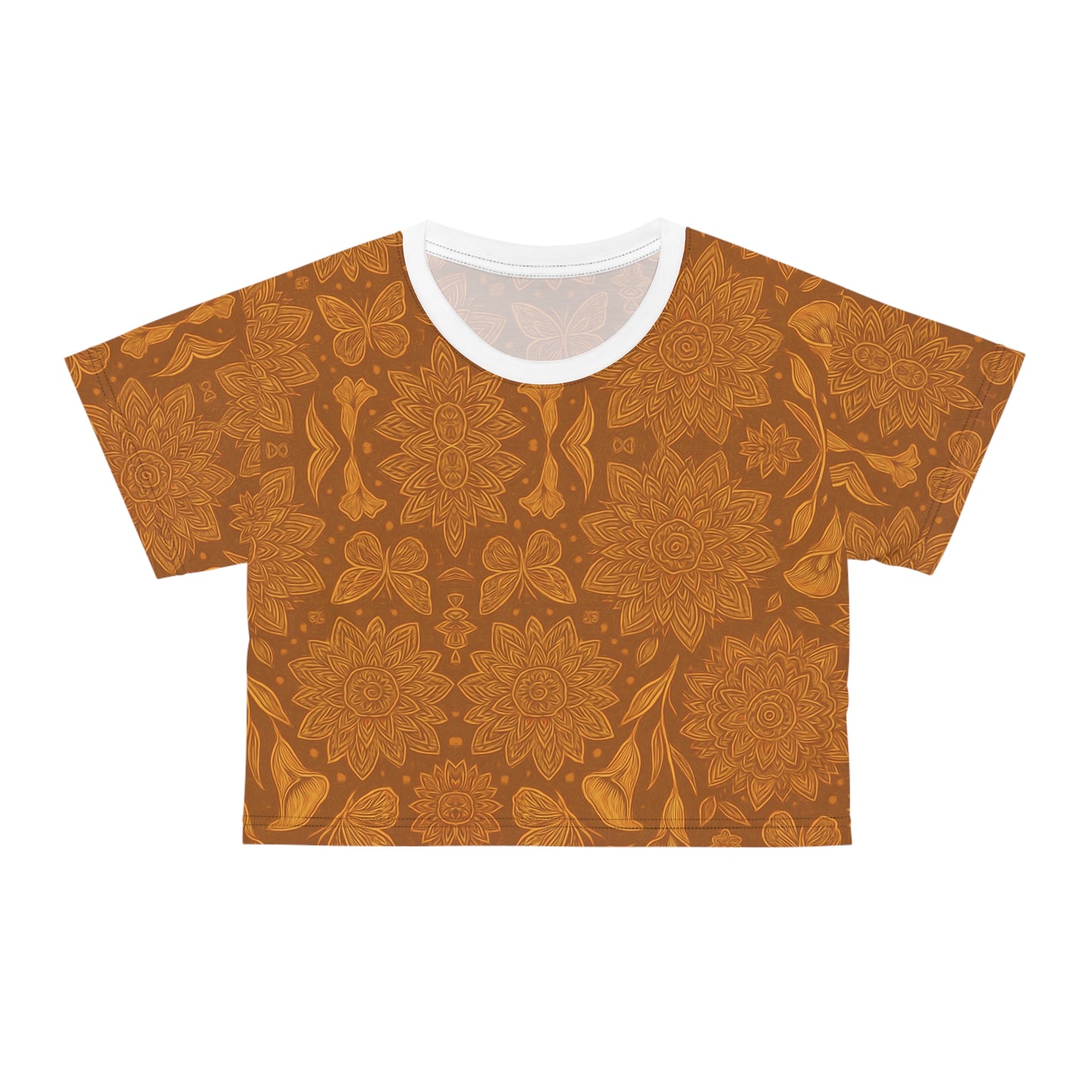Bloomlight Boho Crop Tee