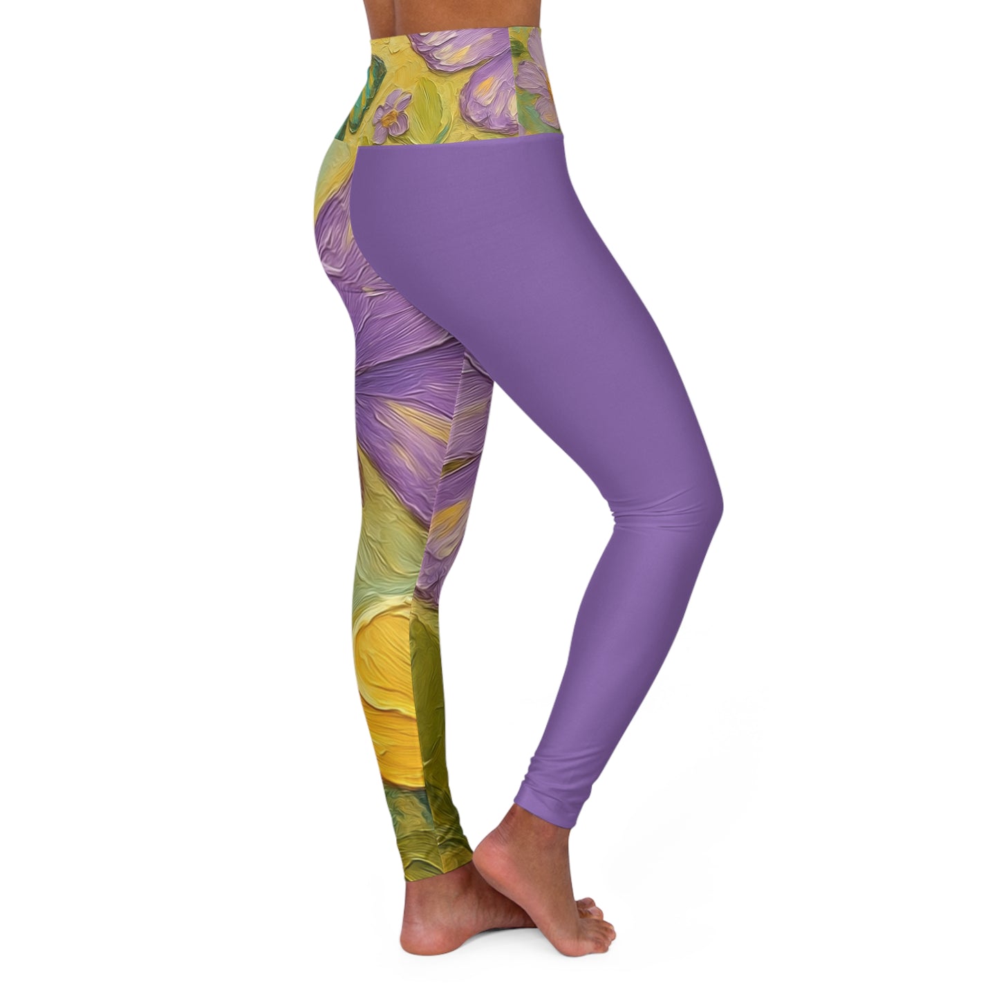 Bloomin' Beauties High Waisted Yoga Leggings