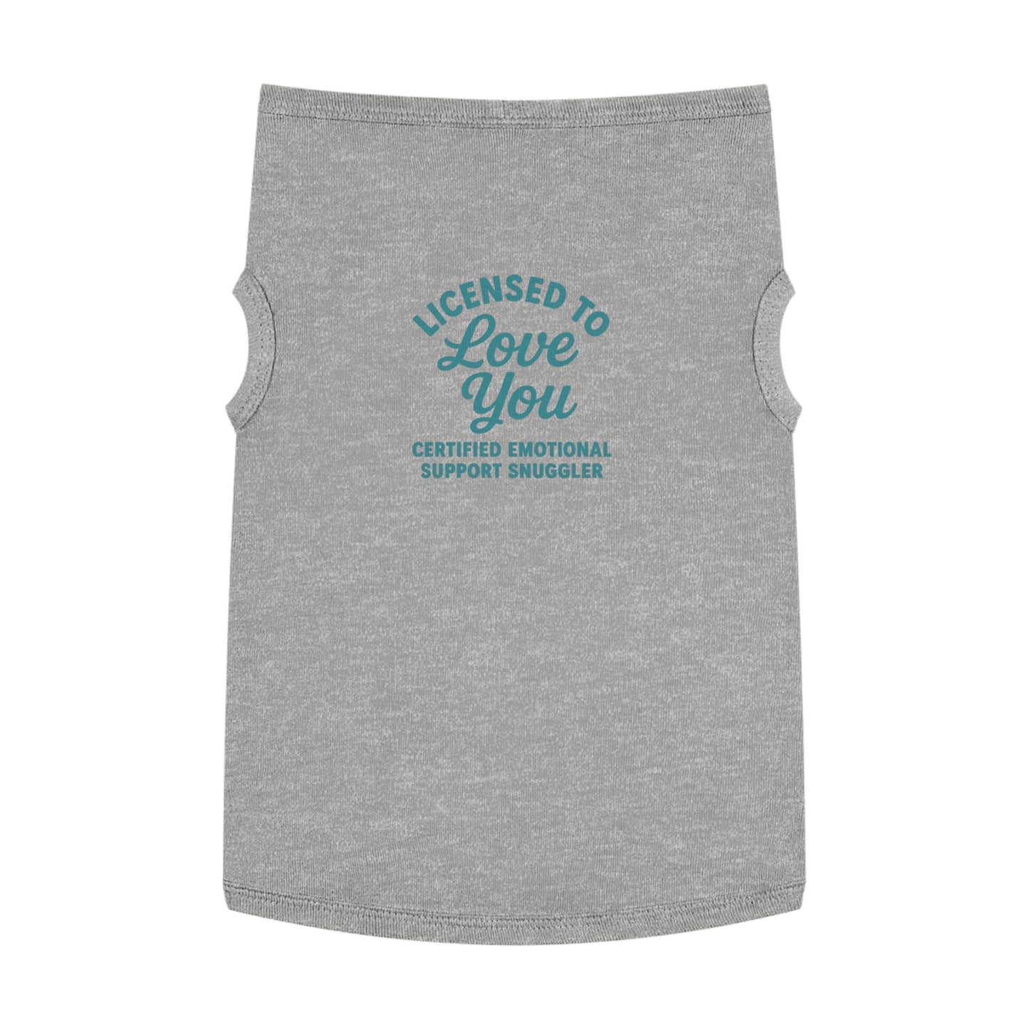 "Licensed to Love You" Pet Tank Top
