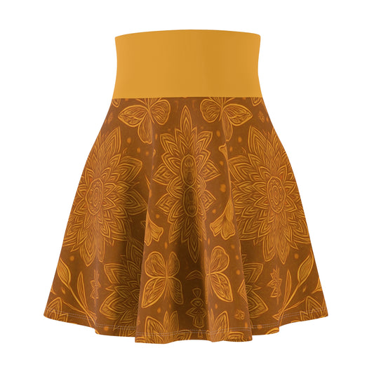 Bloomlight Boho Skater Skirt