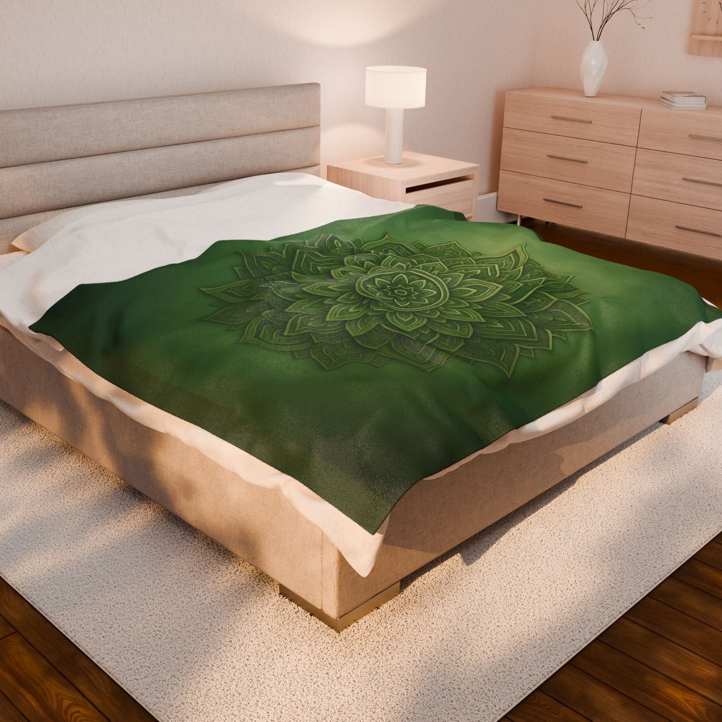 Sage Strength Plush Blanket