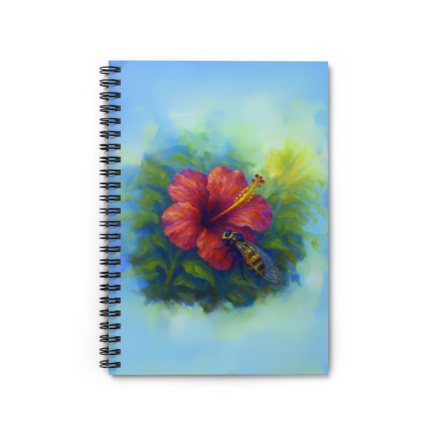 Killer Vibes, Tender Touch (Vibrant Flower) Spiral Notebook Journal