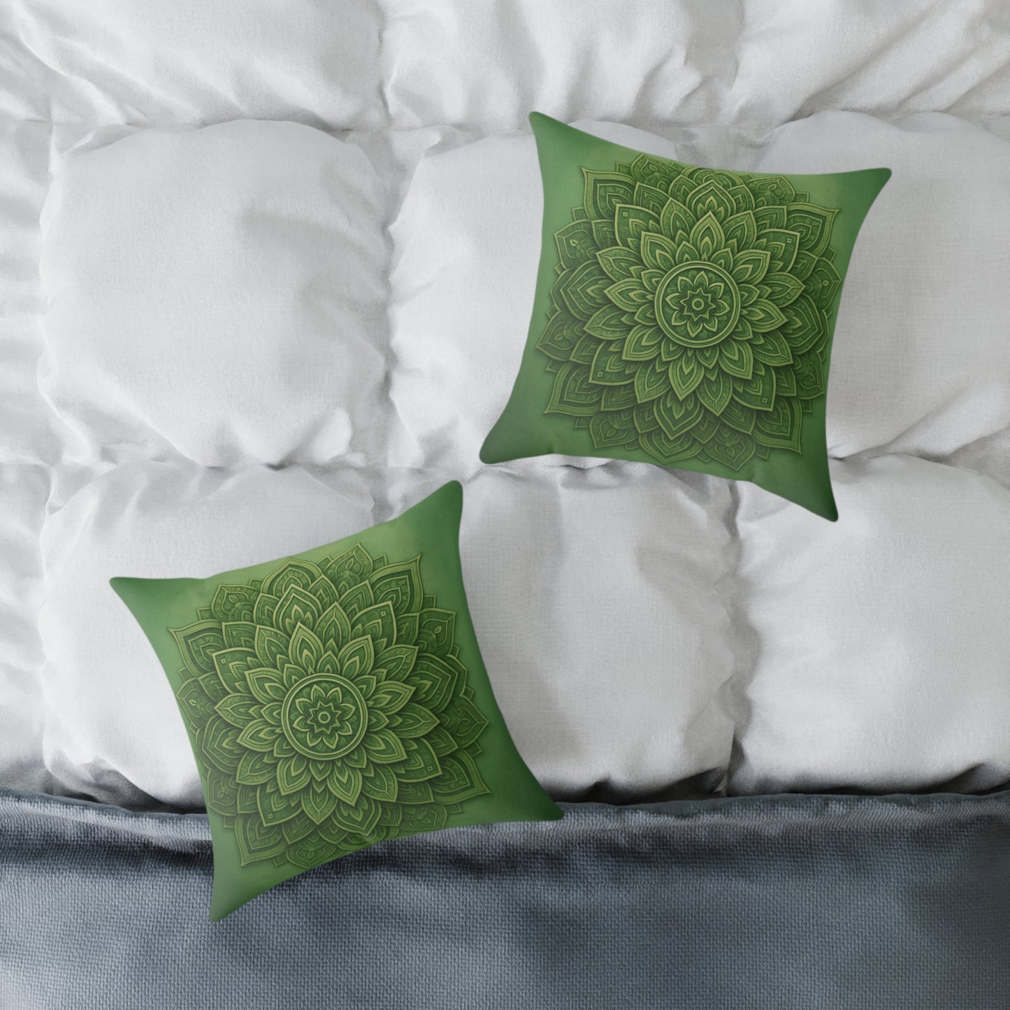 Sage Strength Mandala Pillow