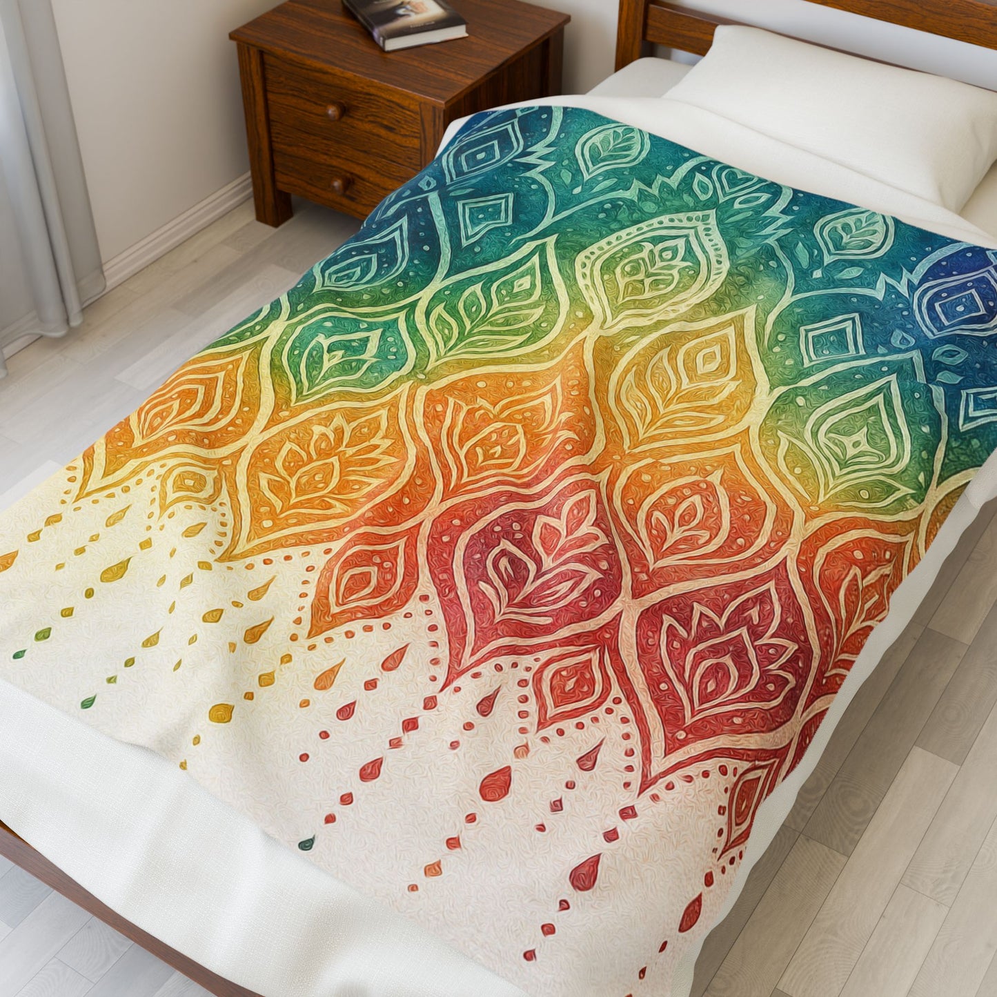 RainBoHo Plush Blanket