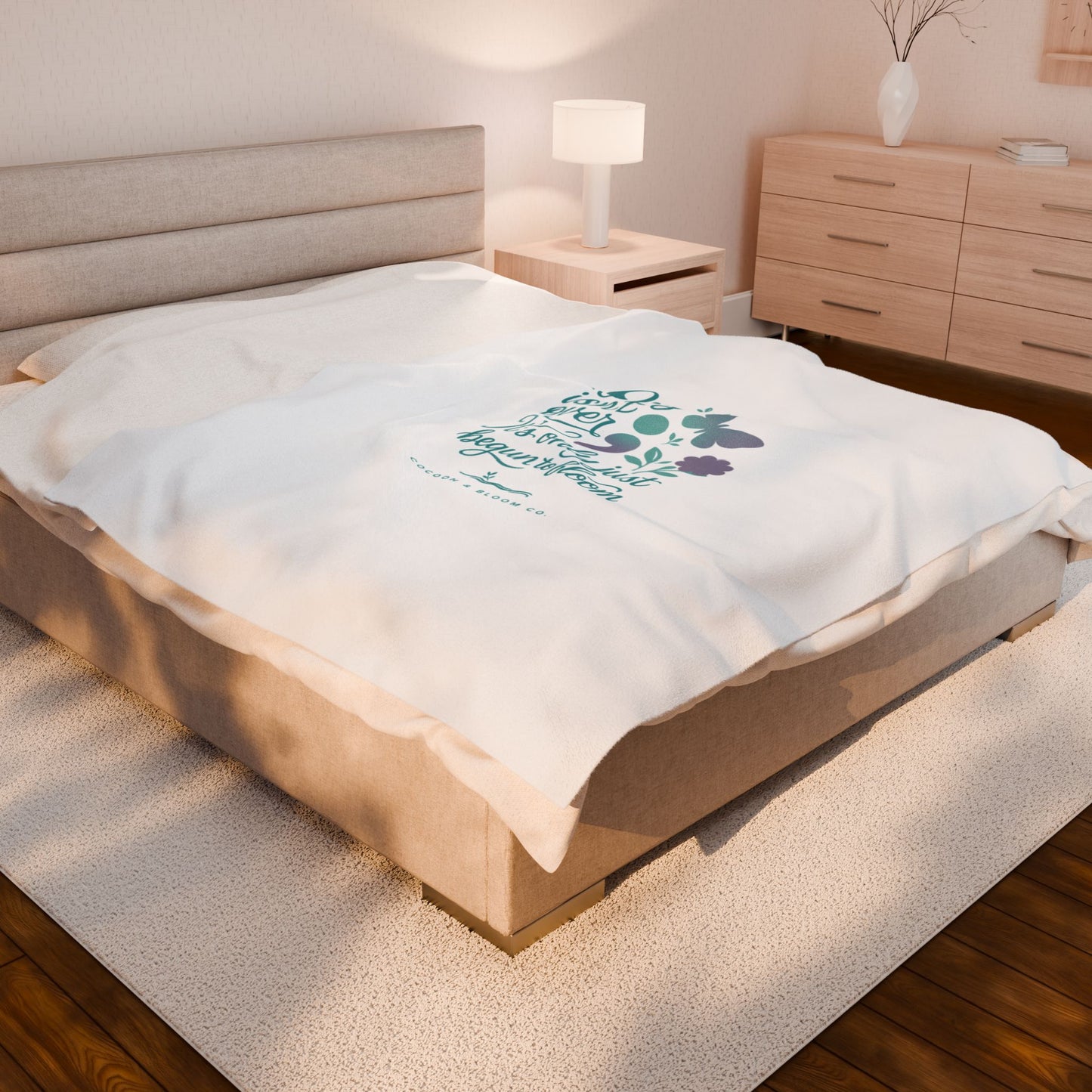 Our Story Isn't Over; Plush Blanket