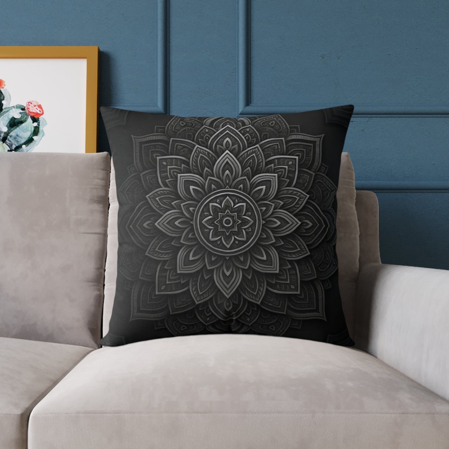 Zen in Black & White Pillow