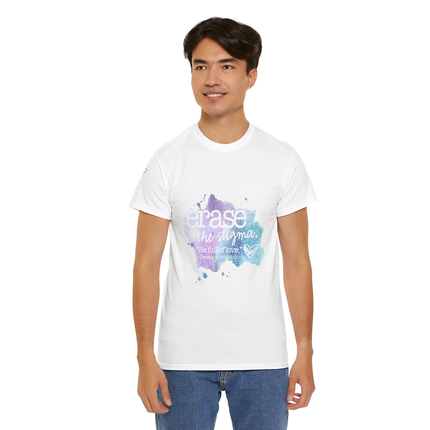 Erase the Stigma Unisex Heavy Cotton Tee