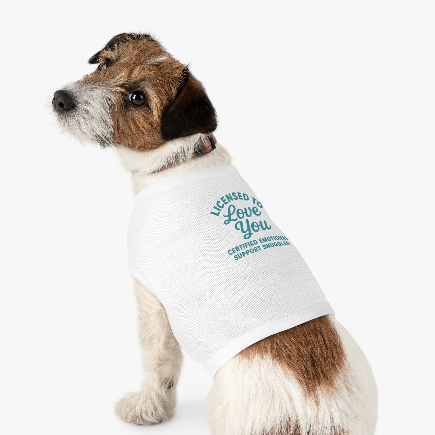 "Licensed to Love You" Pet Tank Top