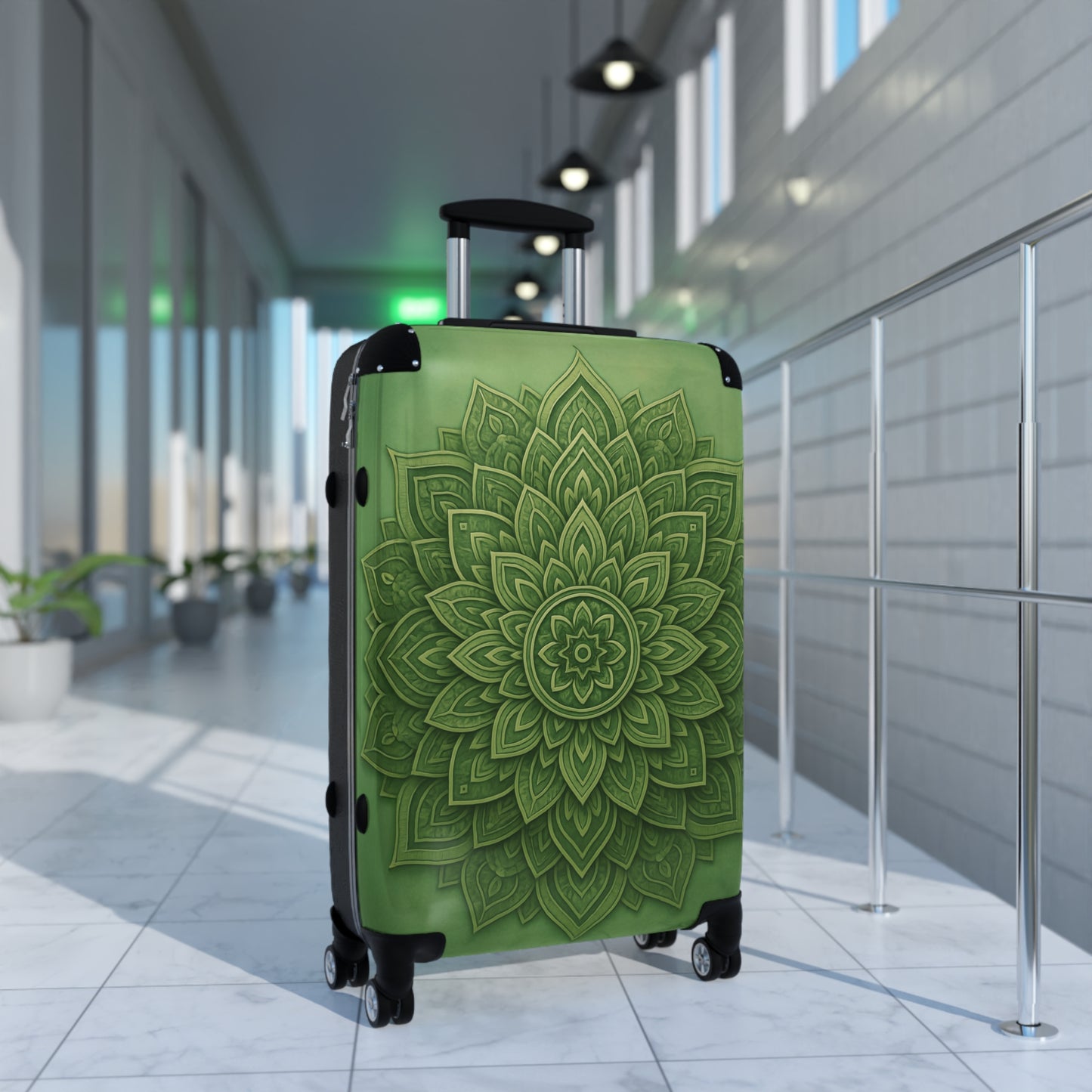 Sage Strength Mandala Luggage