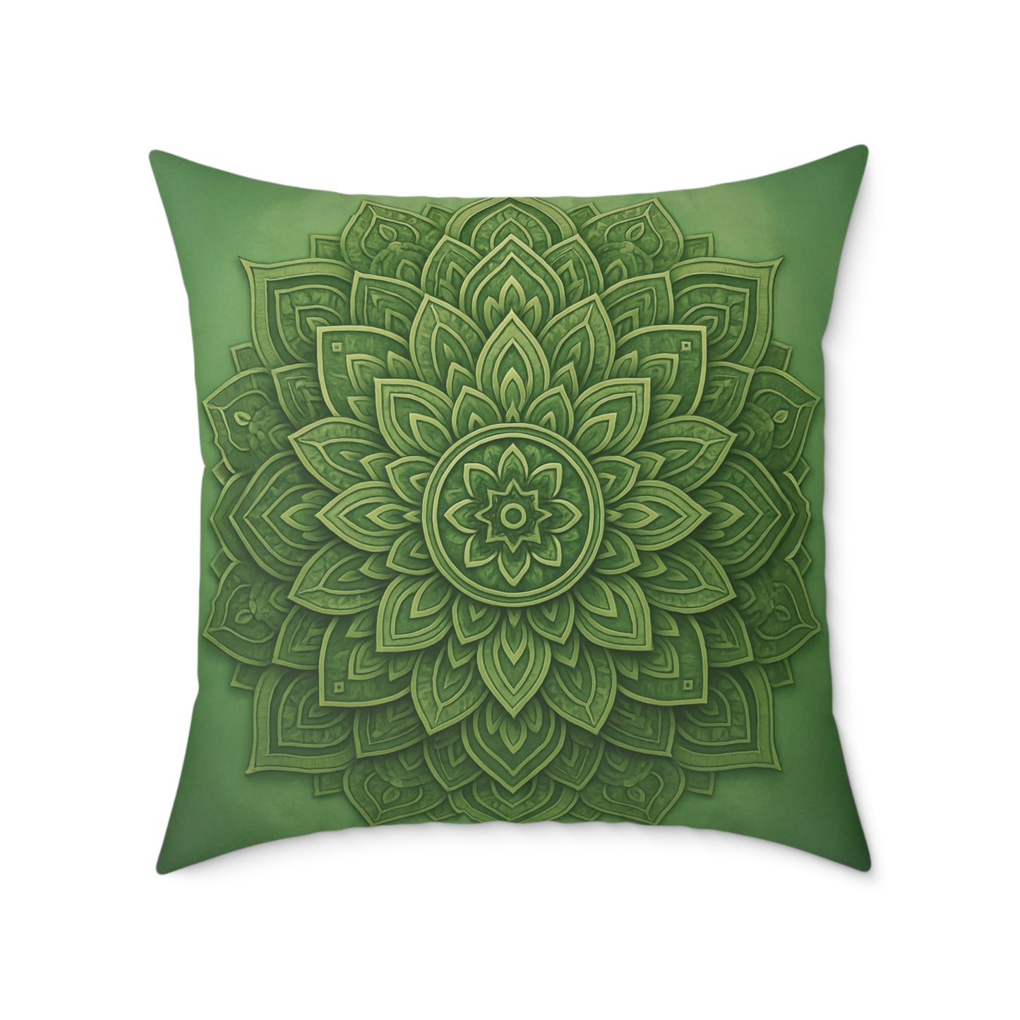 Sage Strength Mandala Pillow