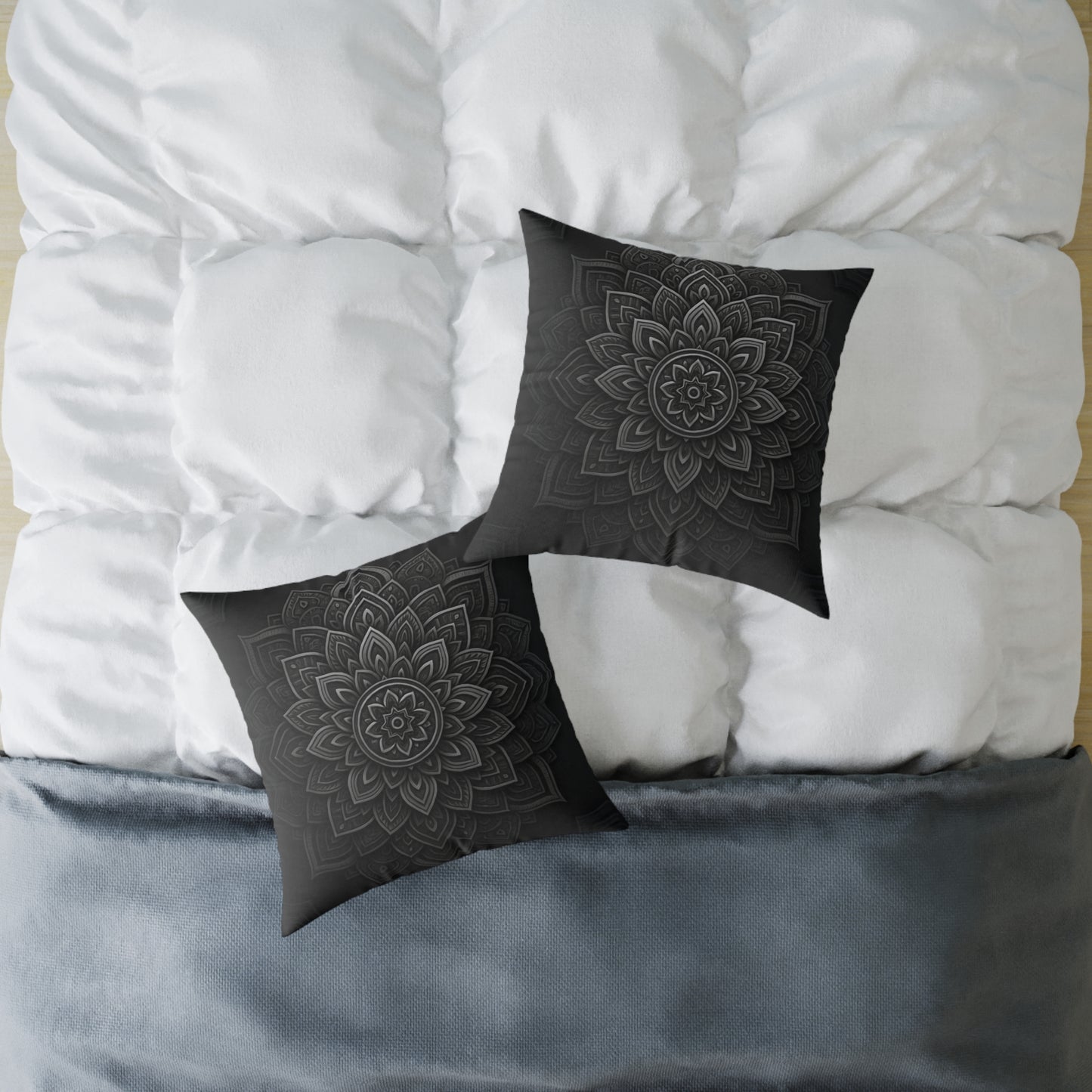 Zen in Black & White Pillow