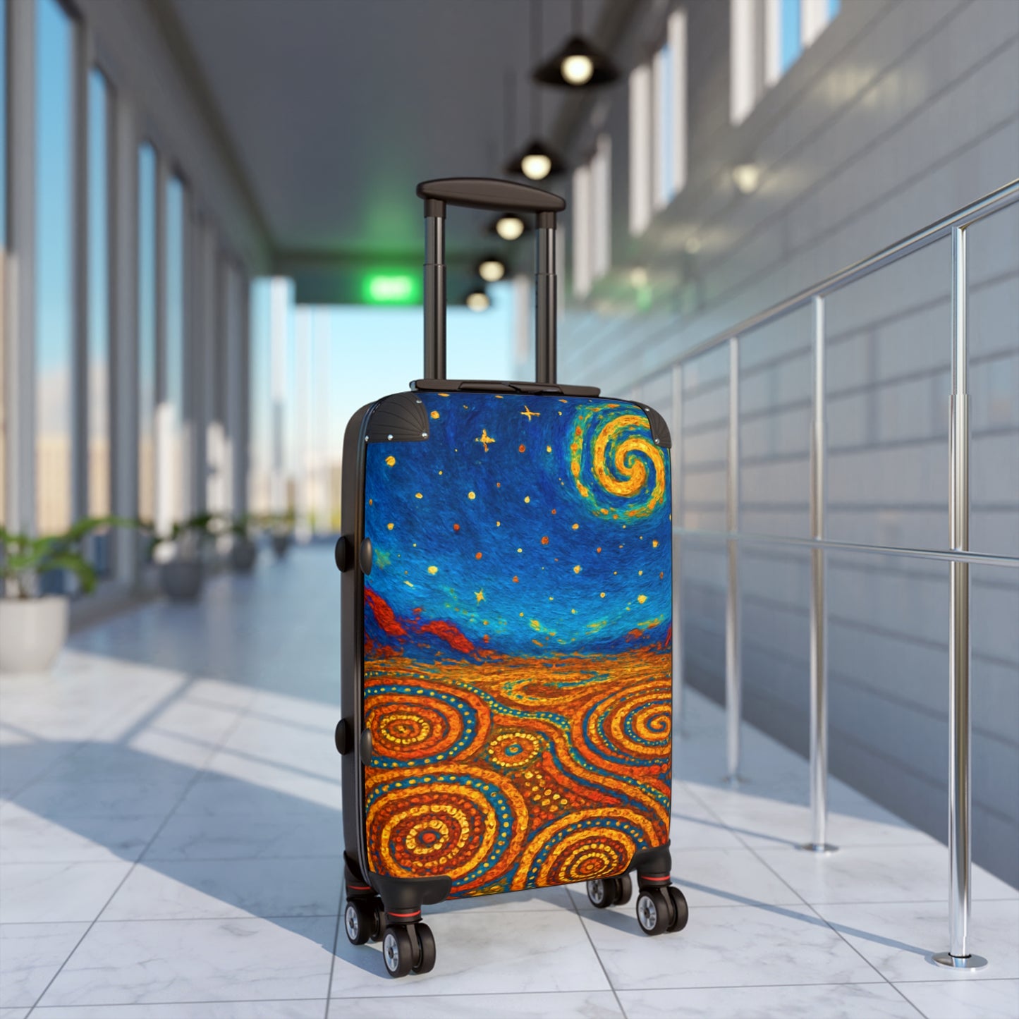 Sacred Patterns Spinner Suitcase