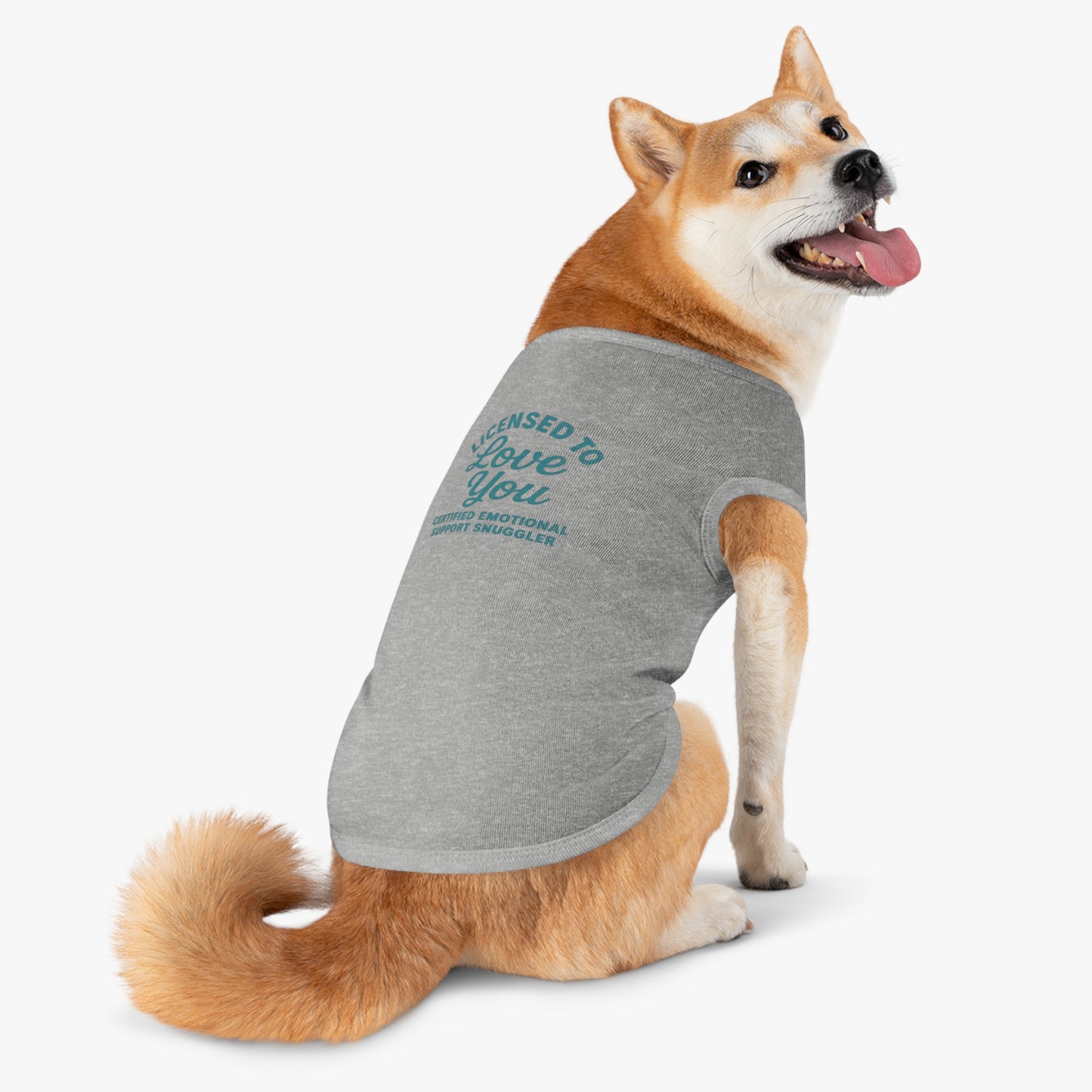 "Licensed to Love You" Pet Tank Top