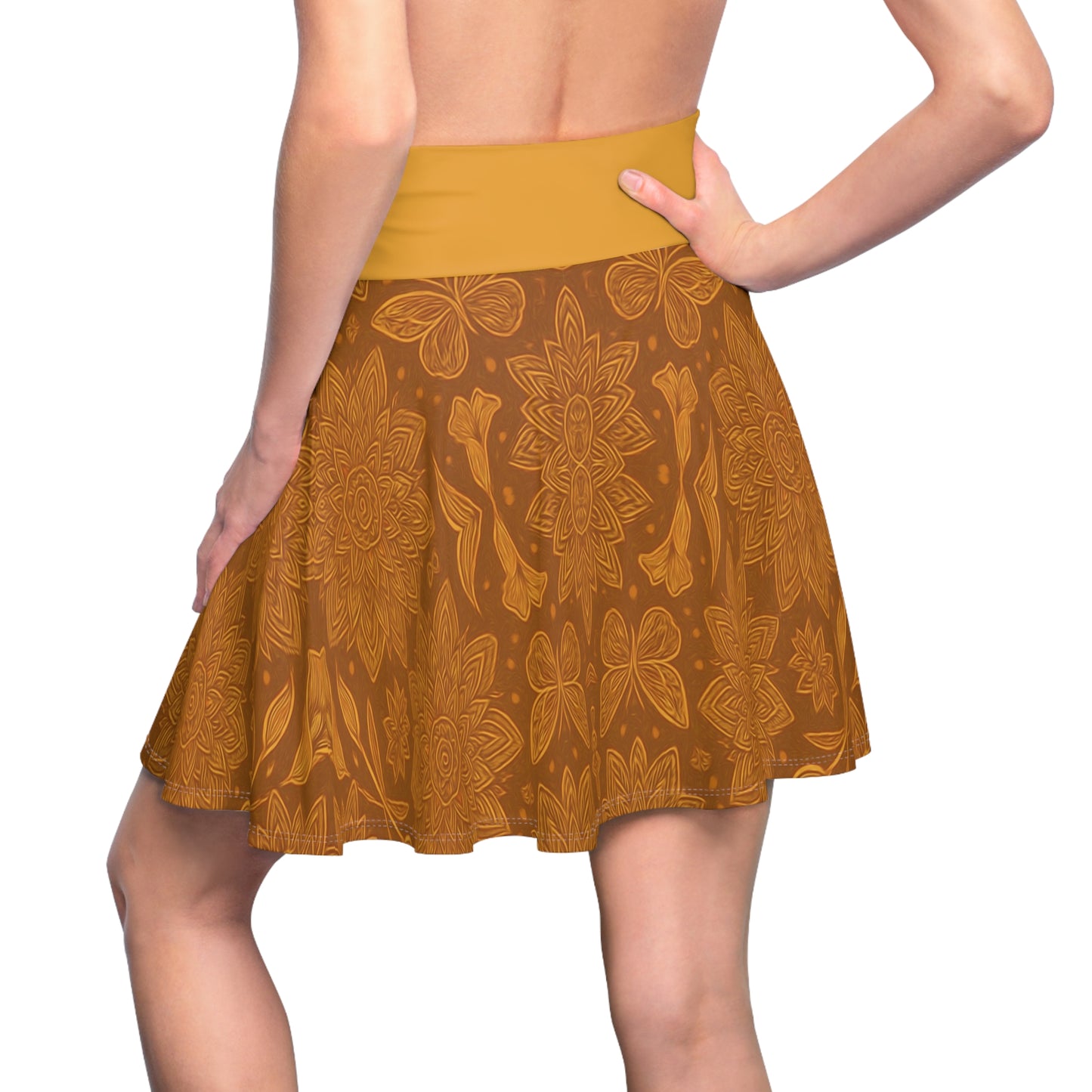 Bloomlight Boho Skater Skirt