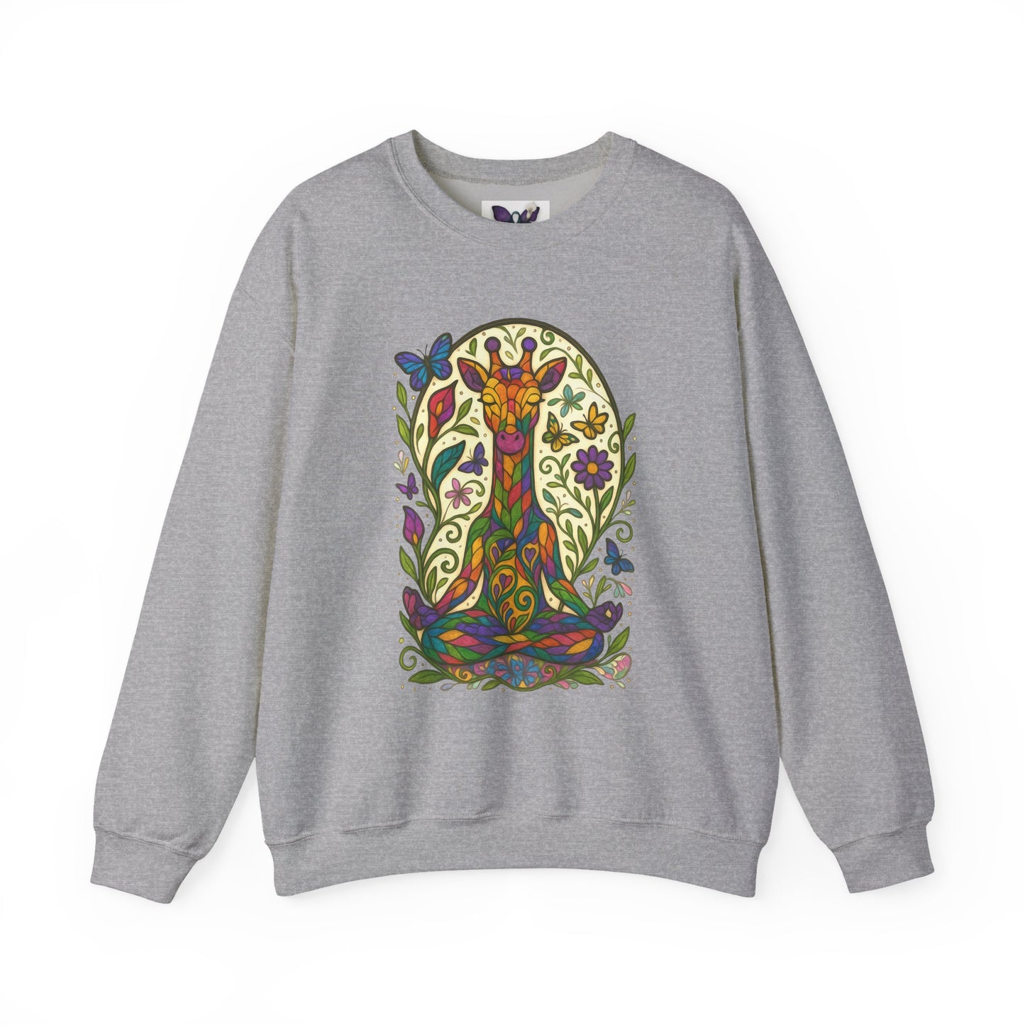 Meditating Giraffe Sweatshirt