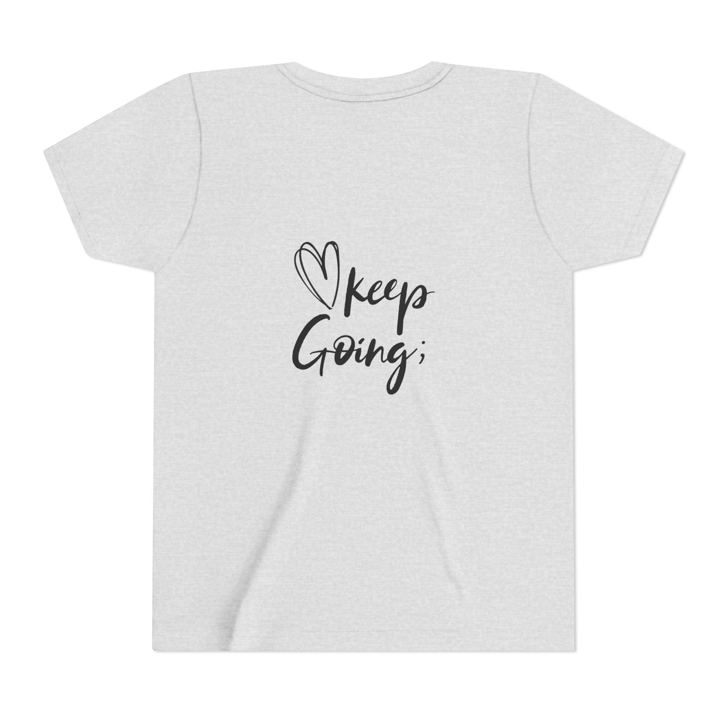 Inspiring Youth Tee: You Matter, Keep Going - Motivational T-Shirt for Kids, Positive Vibes, Birthday Gift, Back-to-School, Everyday Wear