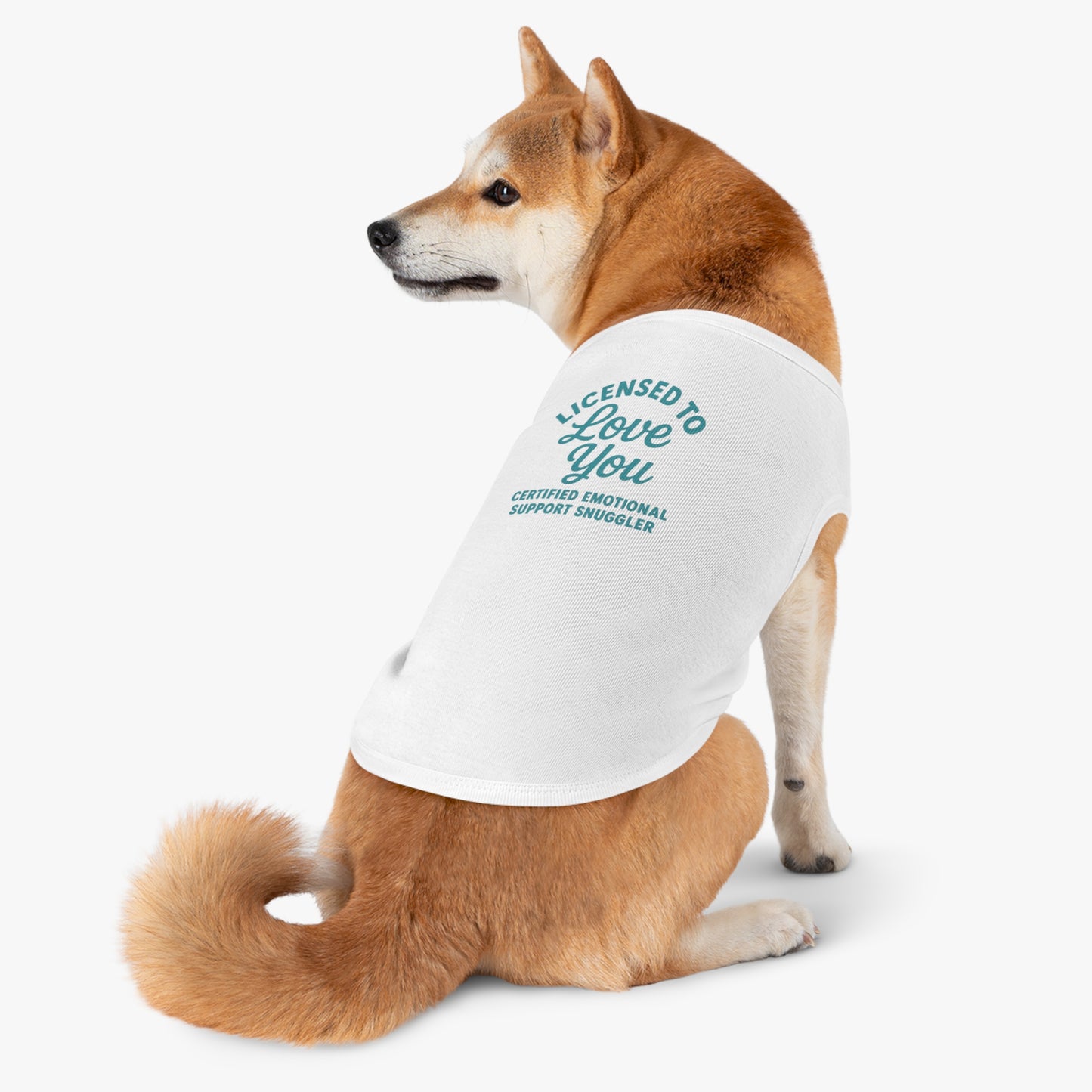 "Licensed to Love You" Pet Tank Top
