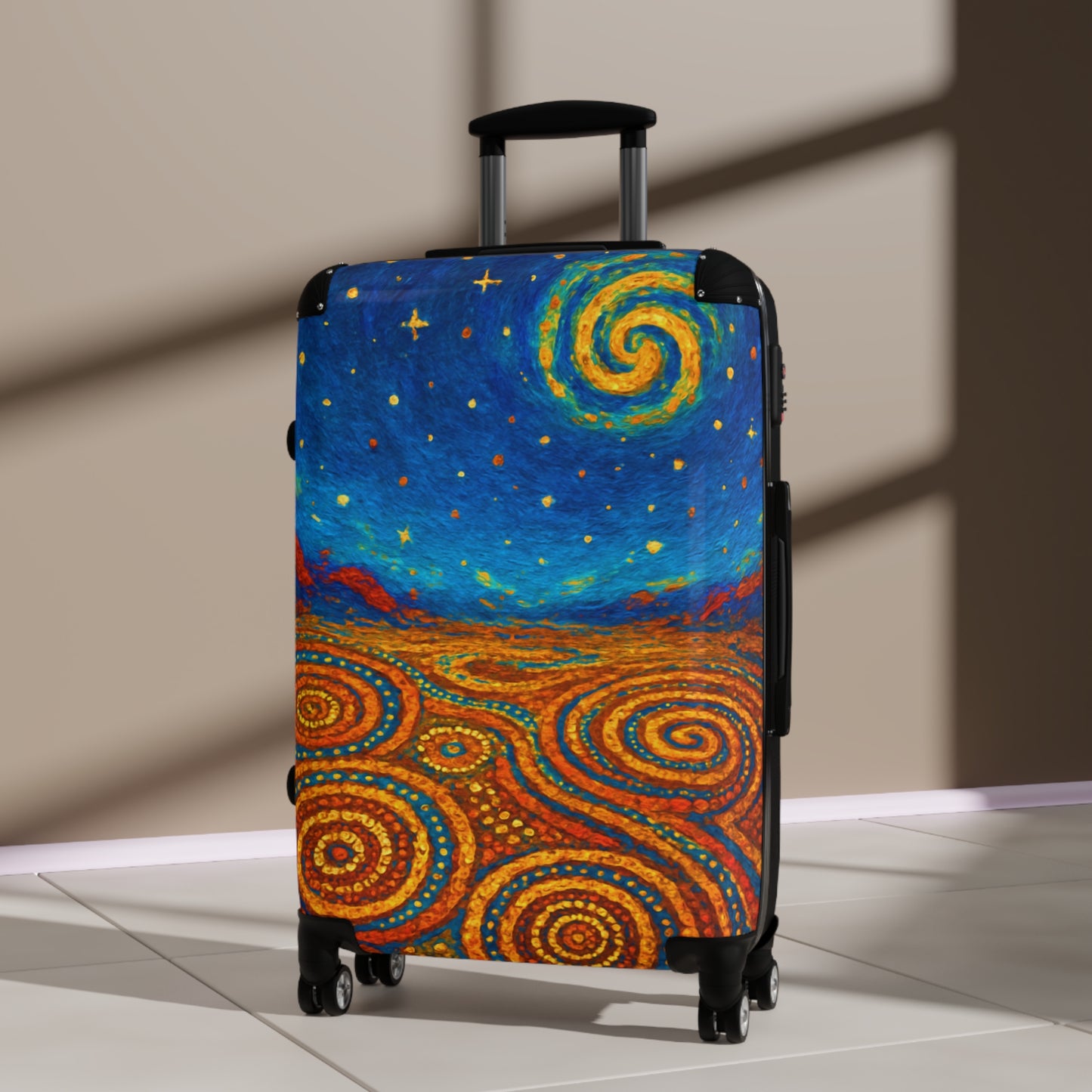 Sacred Patterns Spinner Suitcase