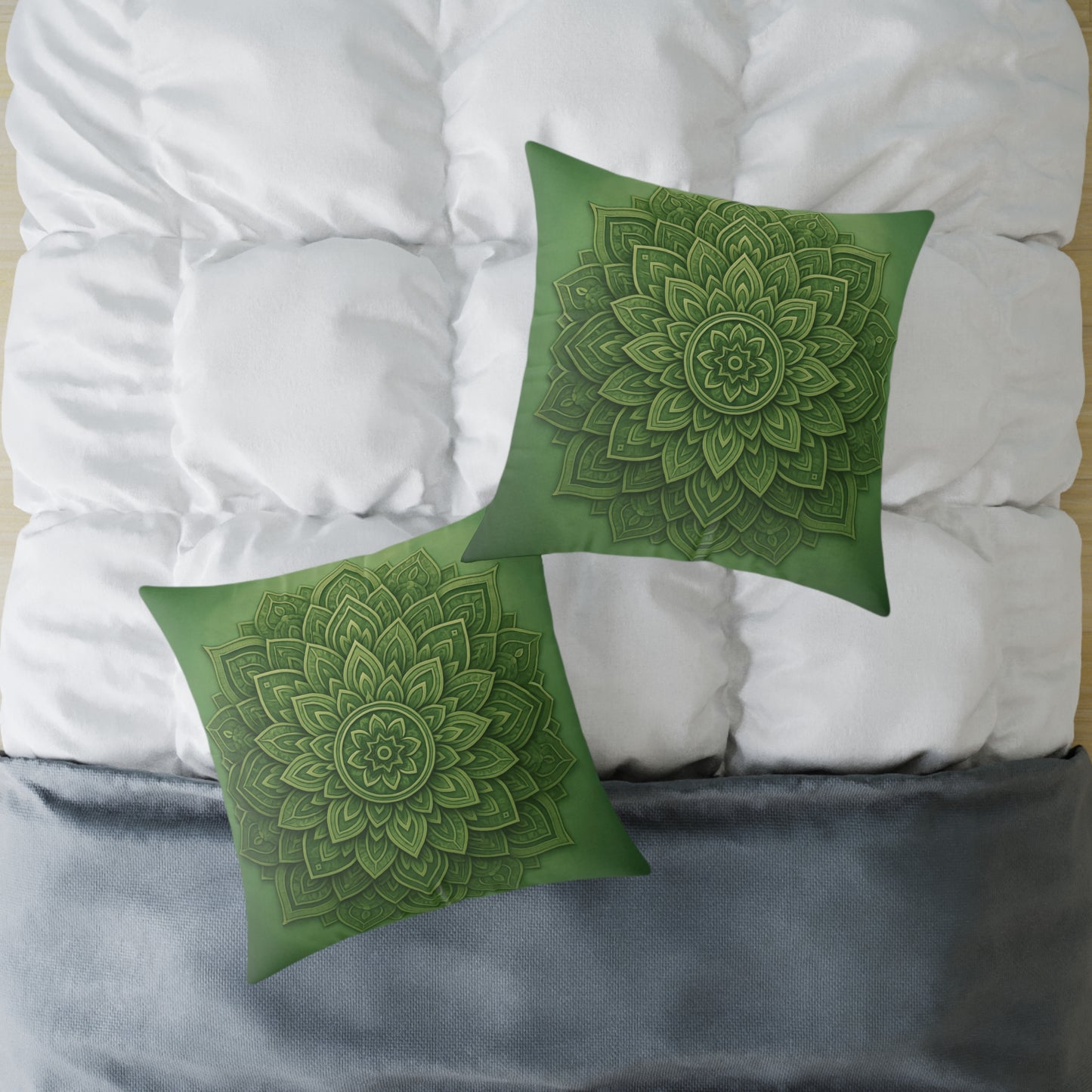 Sage Strength Mandala Pillow