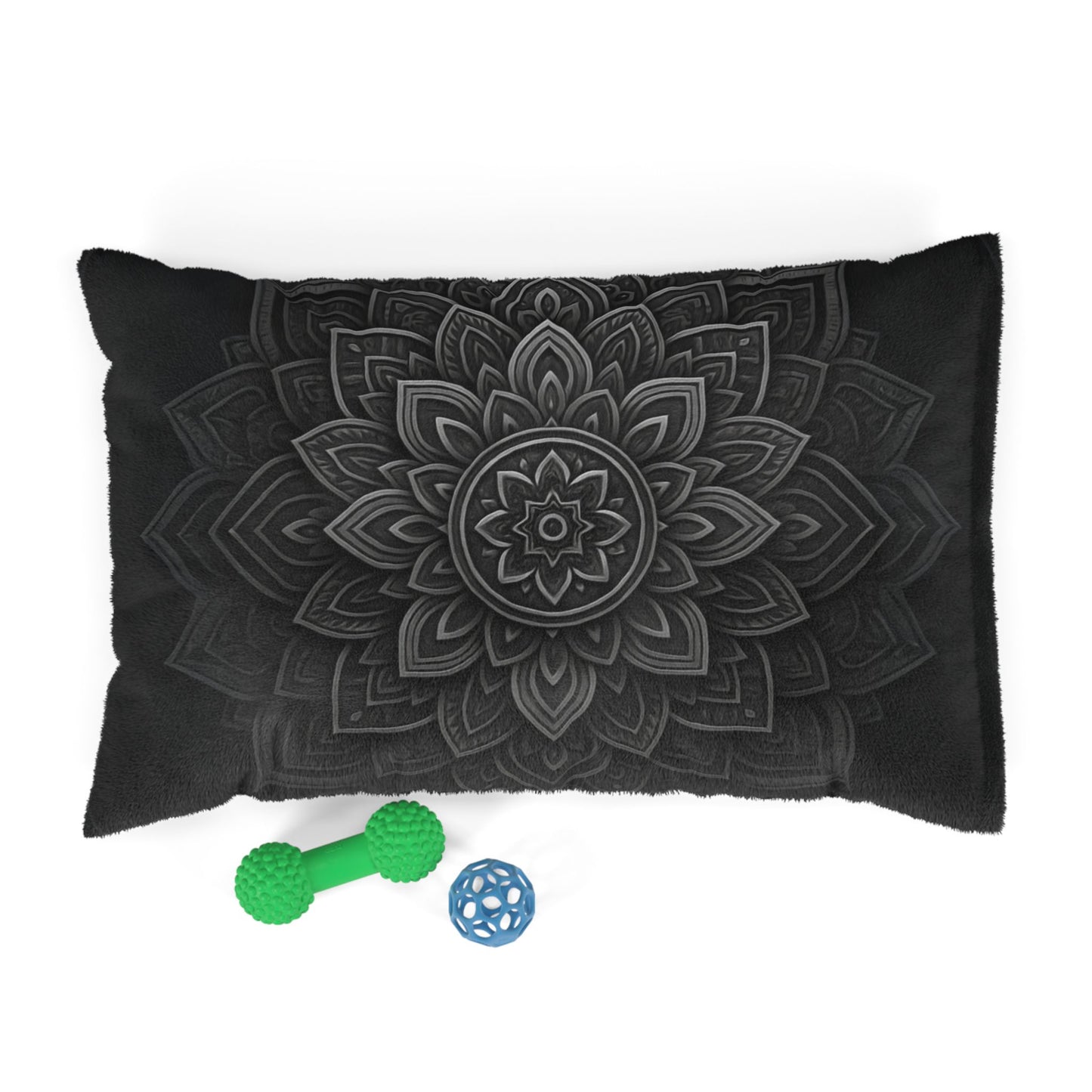 Zen in Black and White Pet Bed