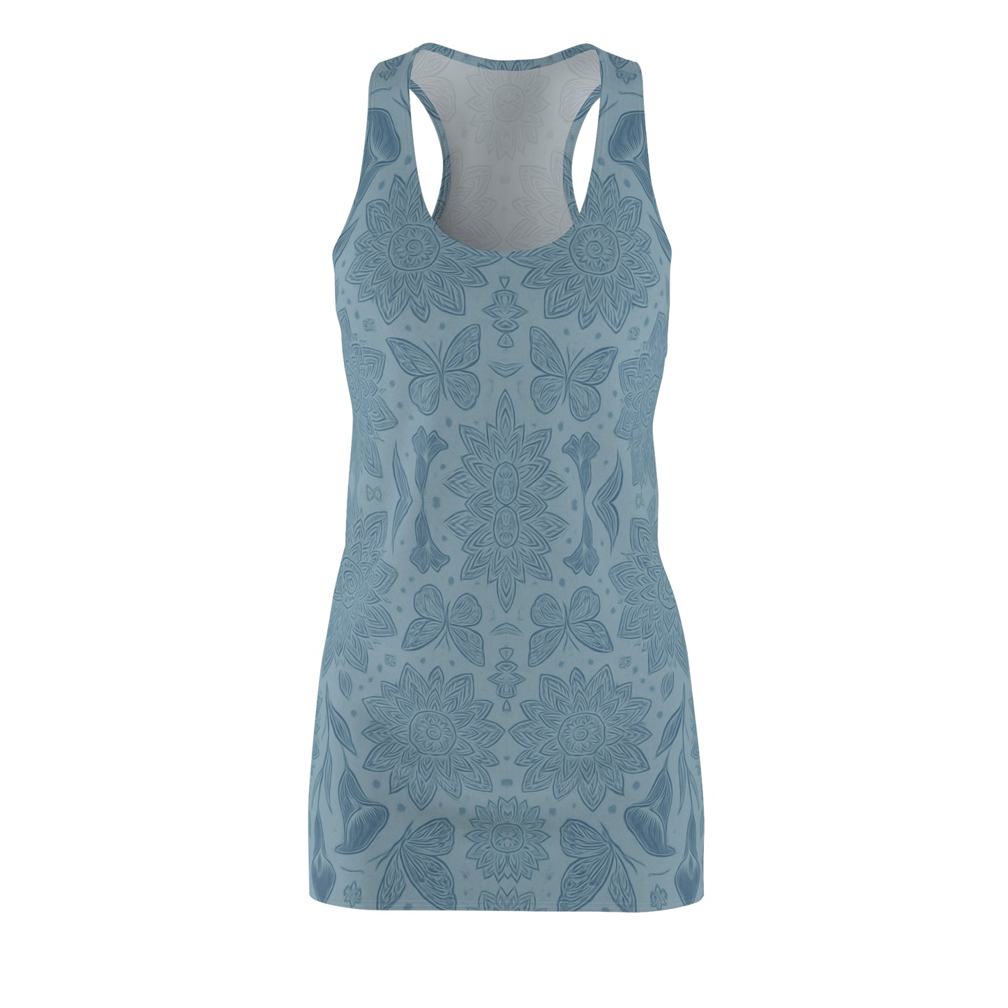 Bloomlight Boho Dress (Blue)