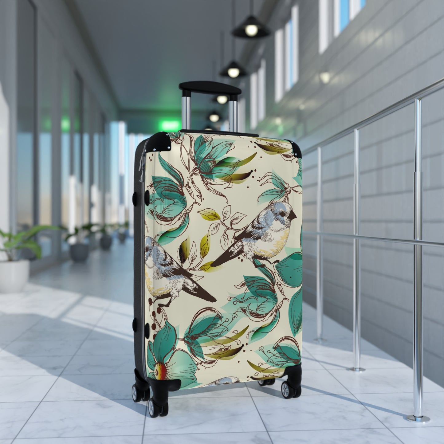Watchful Bluejay Suitcase