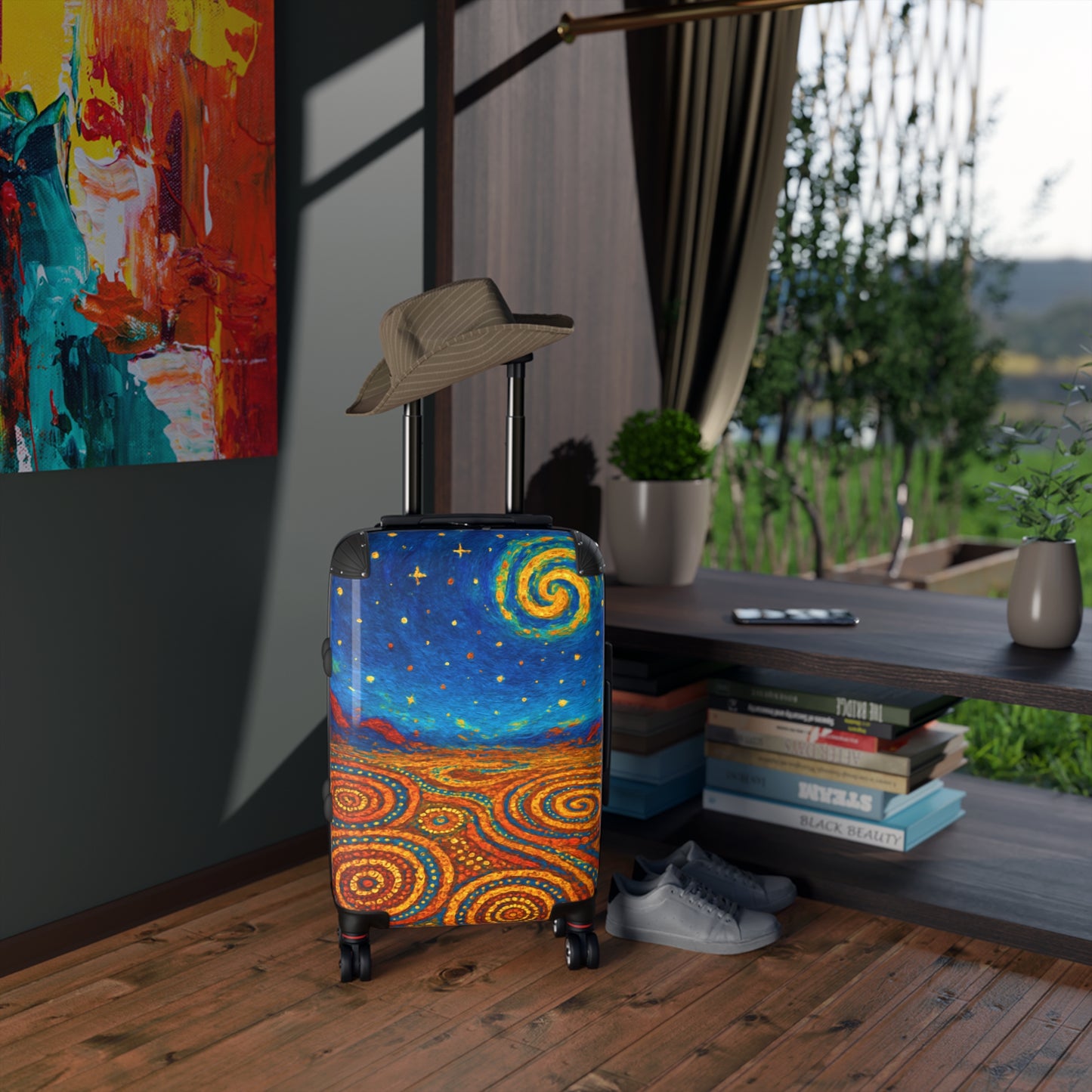 Sacred Patterns Spinner Suitcase
