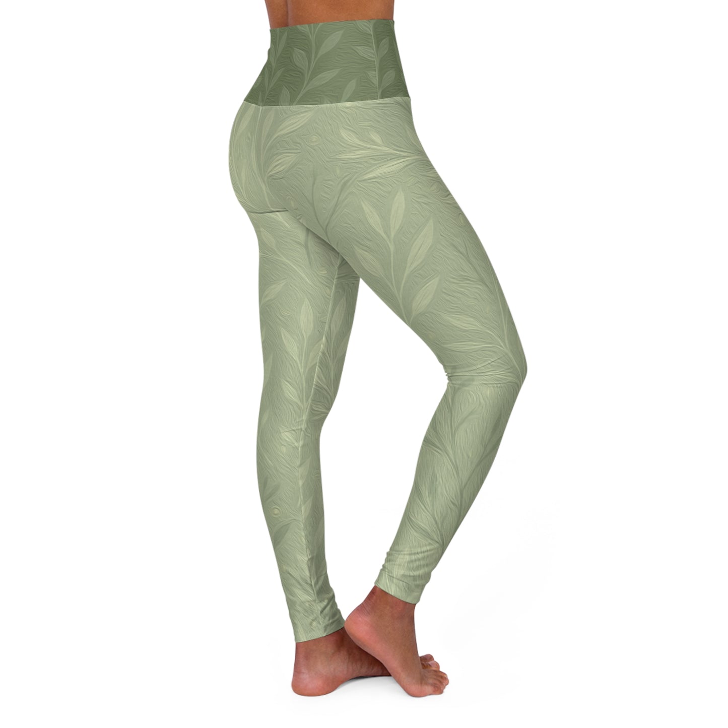 Sage Spirit High-Waisted Yoga Leggings
