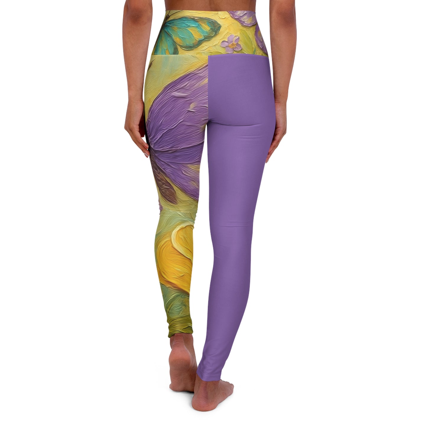 Bloomin' Beauties High Waisted Yoga Leggings