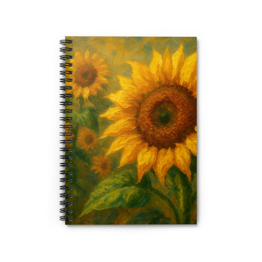 Sunflower Spiral Notebook