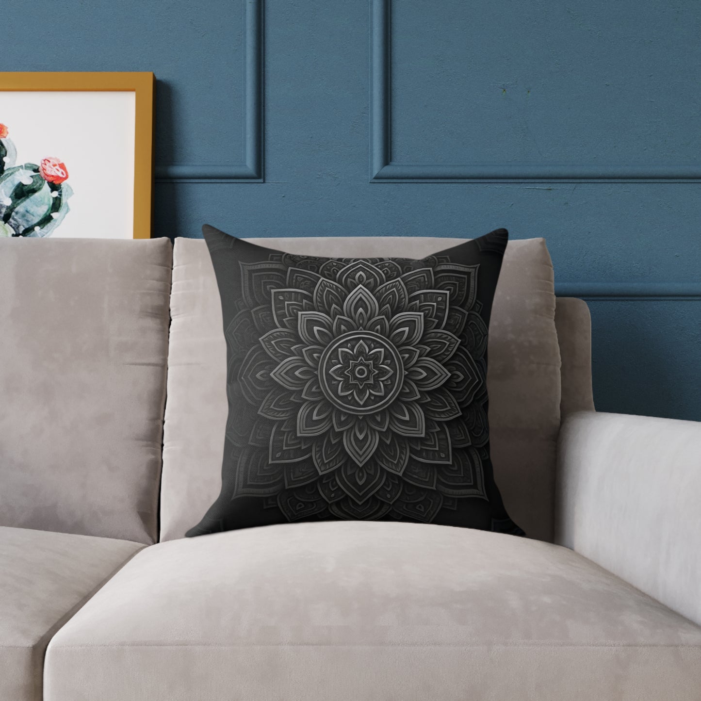 Zen in Black & White Pillow