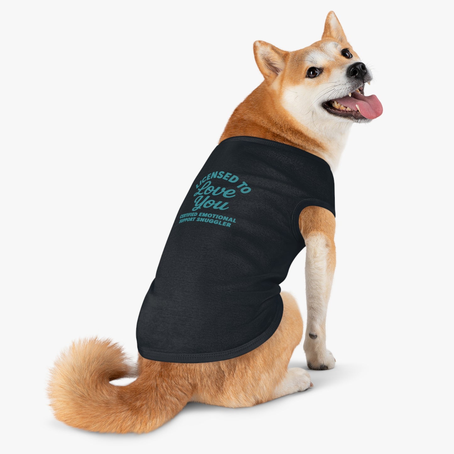"Licensed to Love You" Pet Tank Top