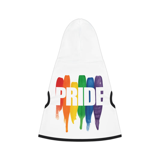 Colorful Pet Hoodie with Butterfly Design, Cozy Dog Sweater for Fall, Cute Cat Outfit for Special Occasions, Gift for Animal Lovers