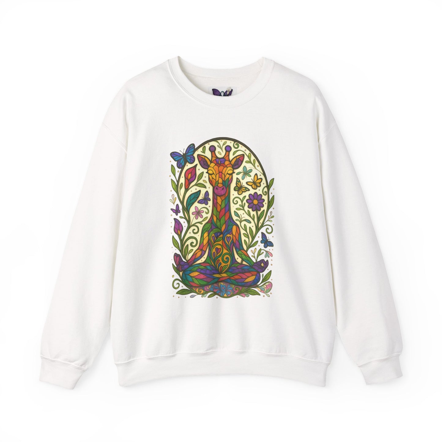 Meditating Giraffe Sweatshirt