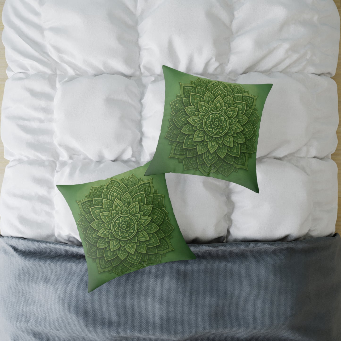 Sage Strength Mandala Pillow