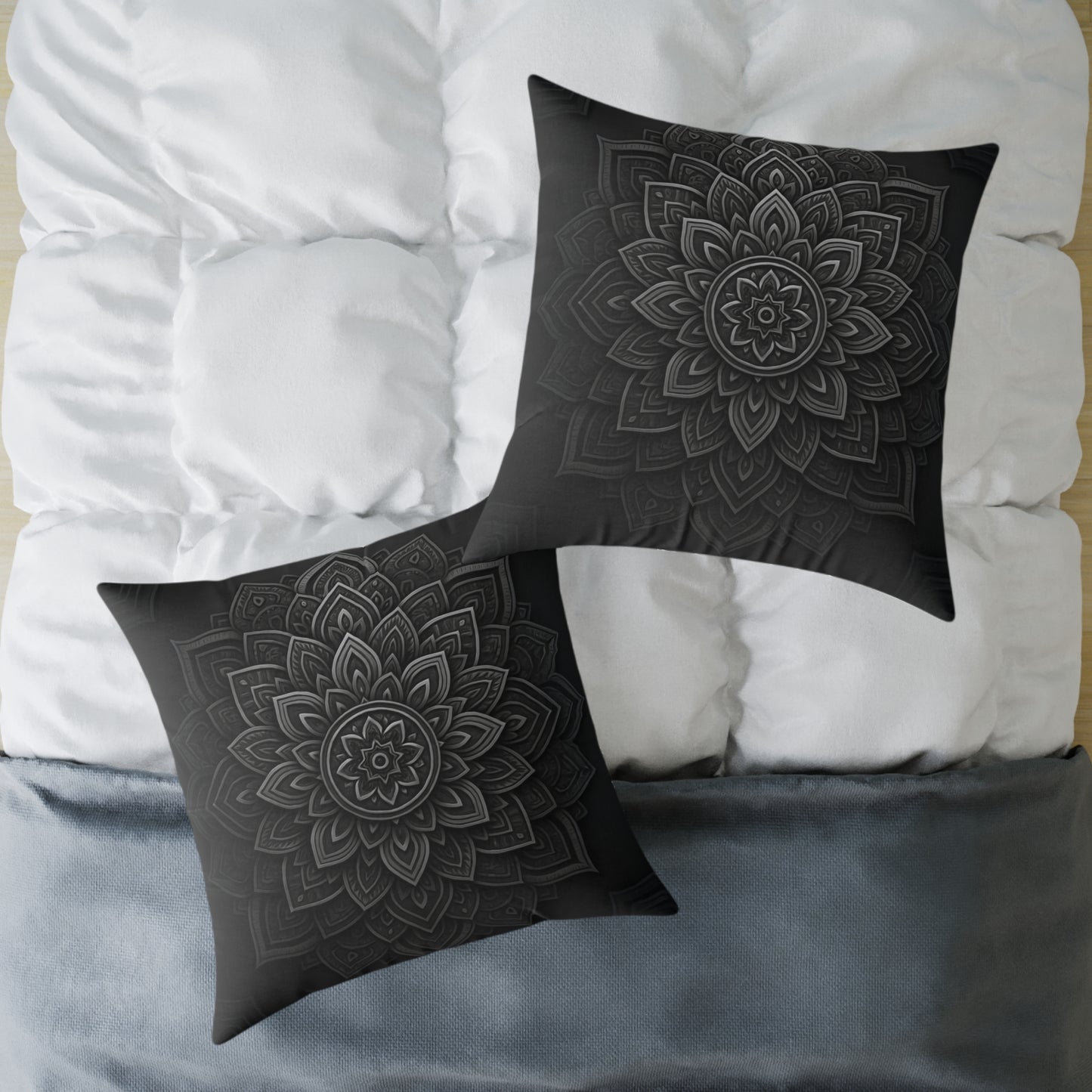 Zen in Black & White Pillow