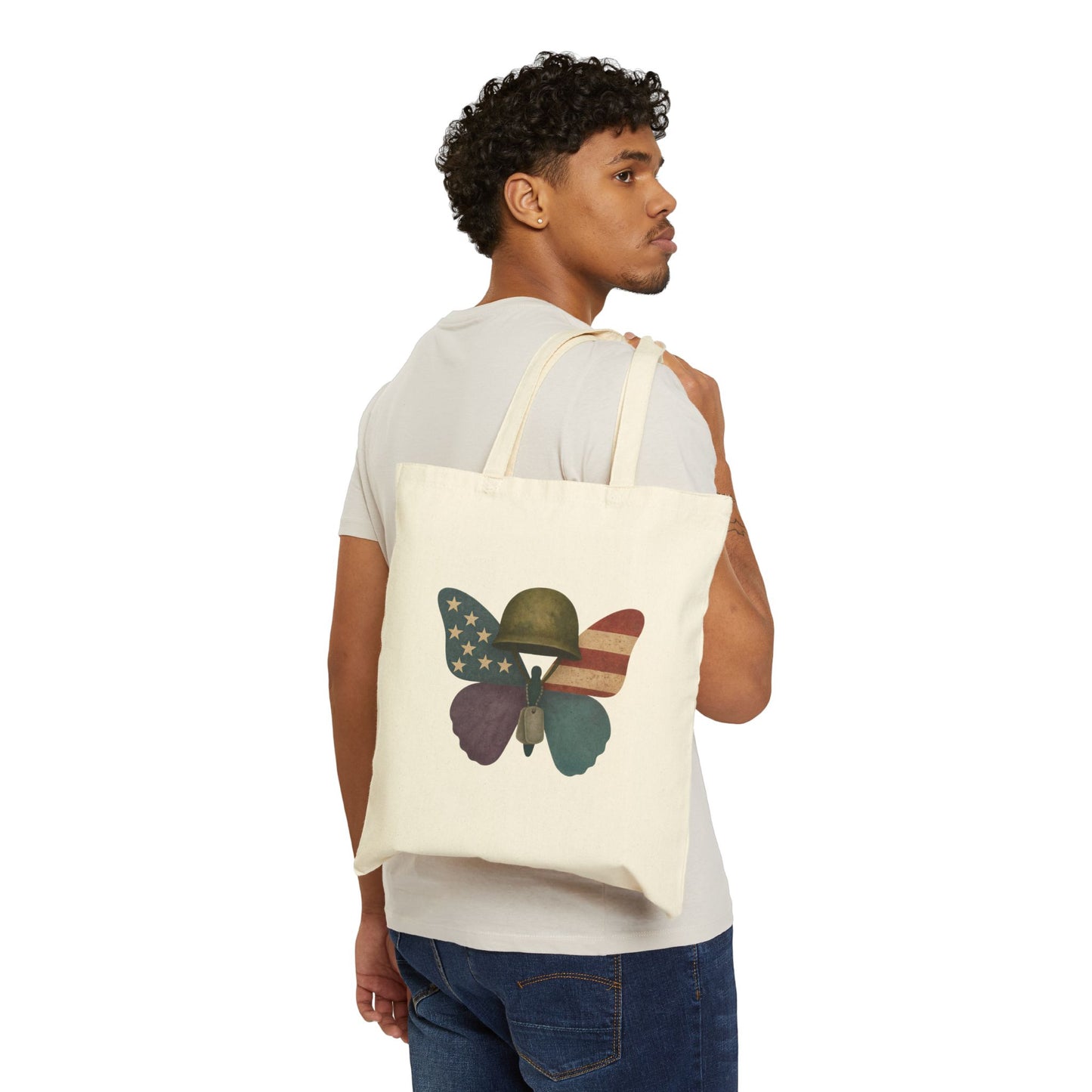 Wings of Honor Canvas Tote Bag