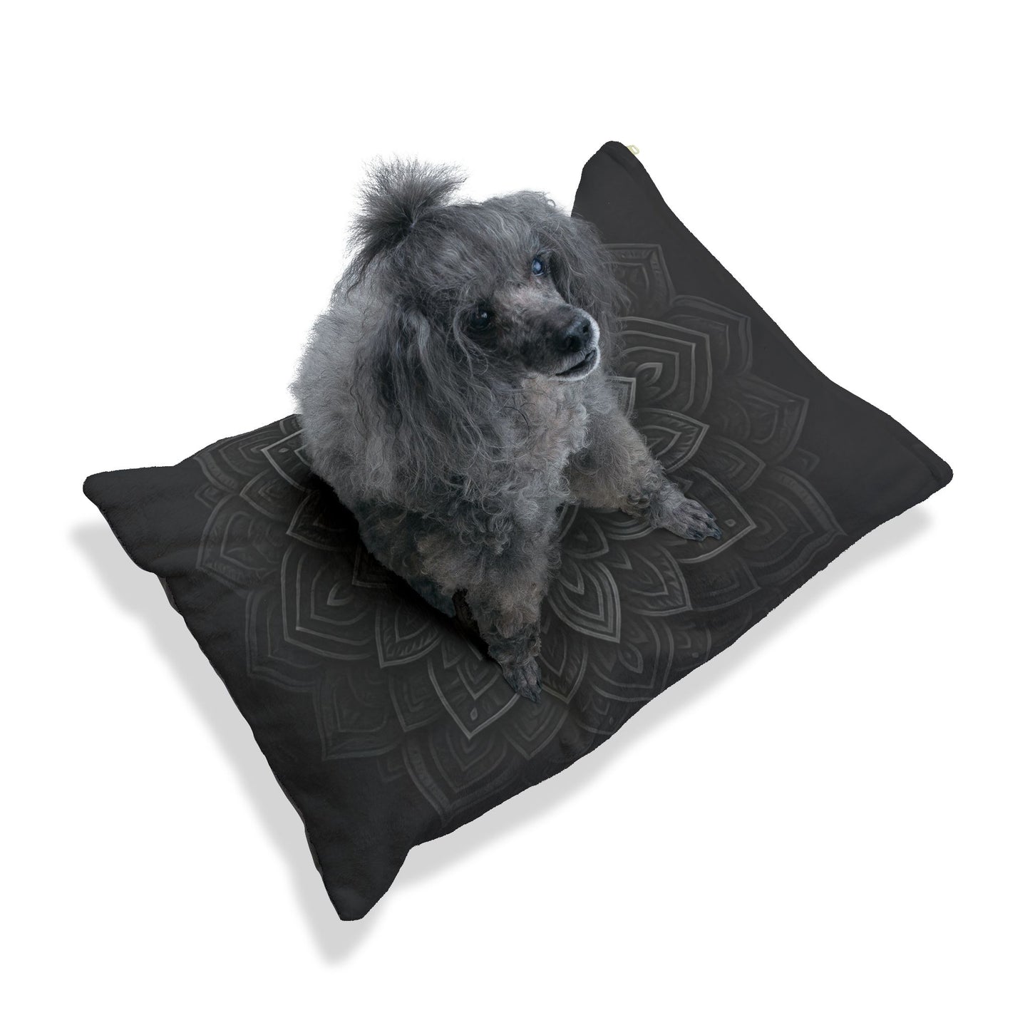 Zen in Black and White Pet Bed